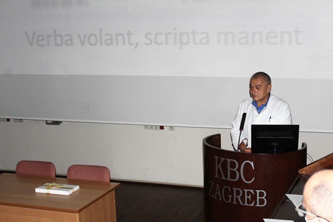 prof. dr. sc. Branimir Anić, glavni i odgovorni urednik Liječničkog vjesnika
